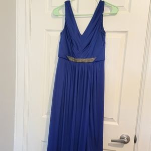 David's Bridal blue size 2 dress